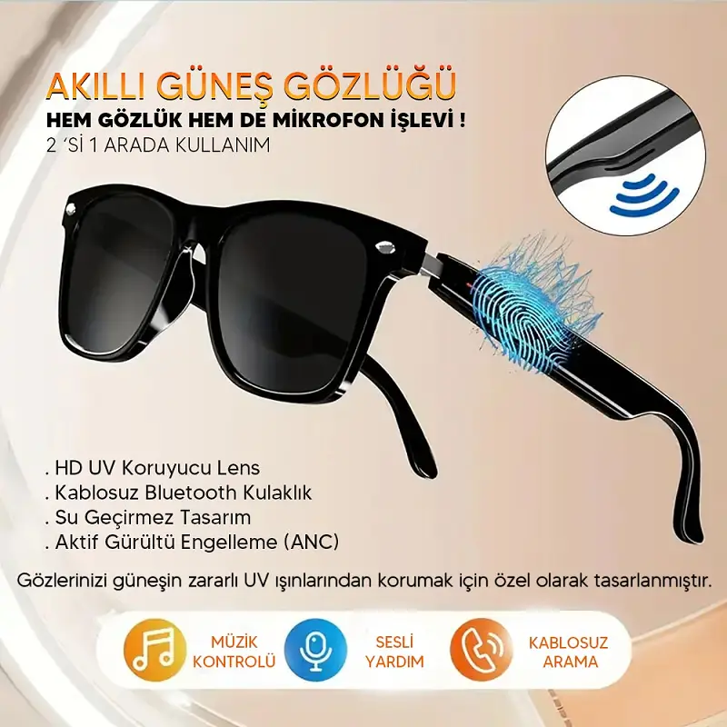 Akıllı Güneş Gözlüğü